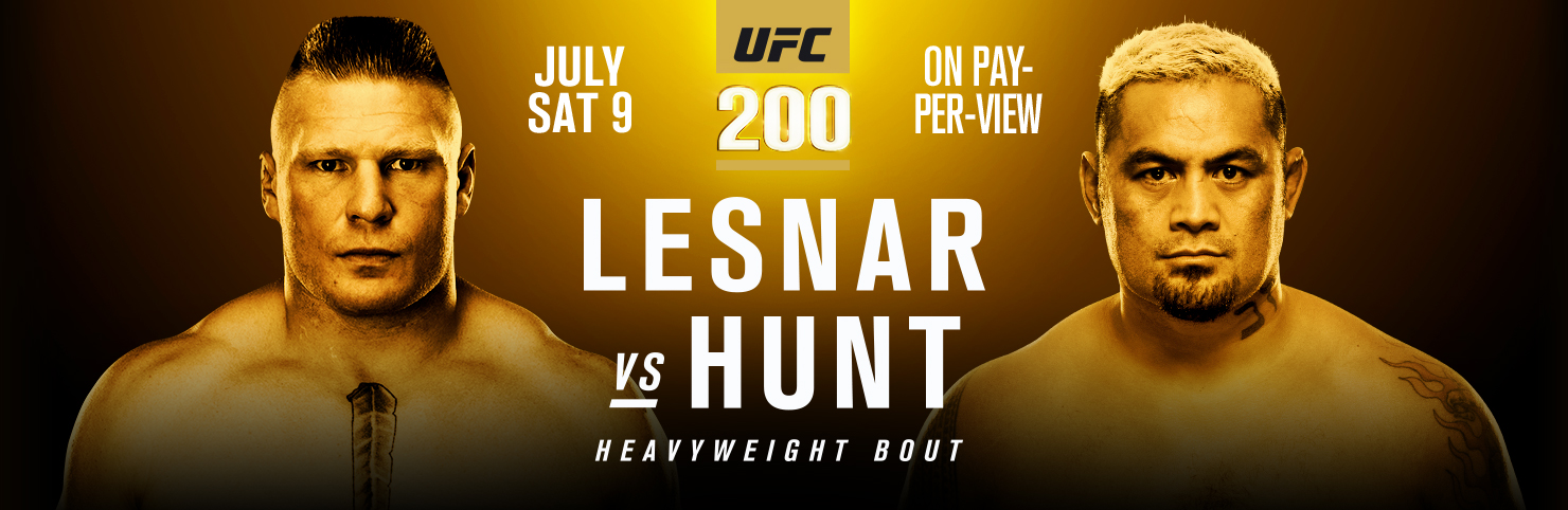 UFC 200 Lesnar Vs Hunt at Cheerleaders New Jersey