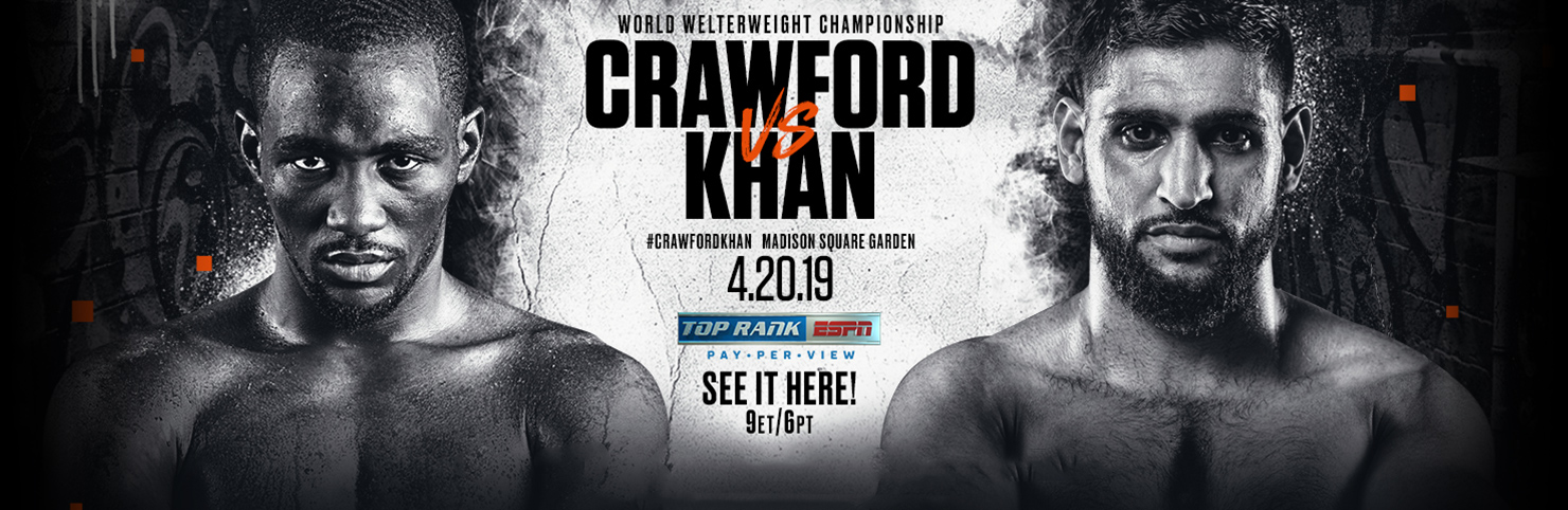 Crawford vs Khan at Cheerleaders New Jersey